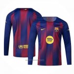 Barcelona Home Shirt Long Sleeve 2025-2026