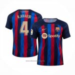 Barcelona Player R.araujo Home Shirt 2022-2023