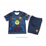 Barcelona Special Shirt Kids 2026-2027 Black Blue