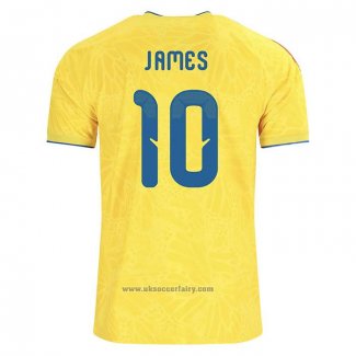 Colombia Player James Rodriguez Home Shirt 2026