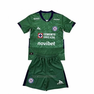 Cruz Azul Away Goalkeeper Shirt Kids 2025-2026