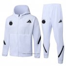 Hooded Tracksuit Ajax 2025-2026 White