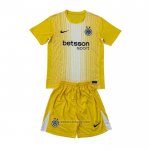 Inter Milan Goalkeeper Shirt Kids 2025-2026 Yellow