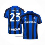 Inter Milan Player Barella Home Shirt 2022-2023