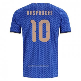 Italy Player Giacomo Raspadori Home Shirt 2026