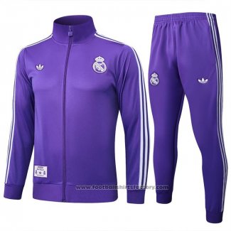Jacket Tracksuit Real Madrid 2025-2026 Purple