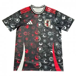 Japan Special Shirt 2024-2025 Black Red