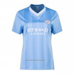 Manchester City Home Shirt Womens 2023-2024