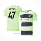 Manchester City Player Foden Third Shirt 2022-2023