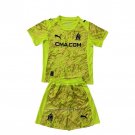 Olympique Marseille Goalkeeper Shirt Kids 2025-2026 Yellow