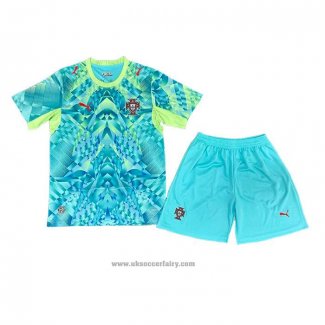 Portugal Away Goalkeeper Shirt Kids 2026