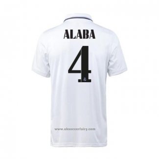 Real Madrid Player Alaba Home Shirt 2022-2023
