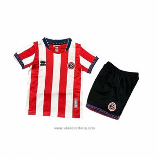 Sheffield United Home Shirt Kids 2025-2026