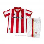 Sporting Gijon Home Shirt Kids 2026-2027