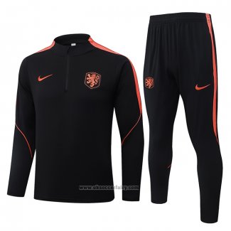 Sweatshirt Tracksuit Holland Kids 2026-2027 Black