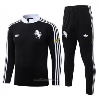Sweatshirt Tracksuit Juventus Kids 2026-2027 Black