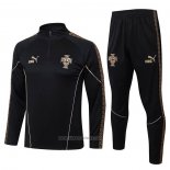 Sweatshirt Tracksuit Portugal 2026-2027 Black
