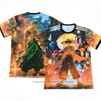 Thailand Japan Anime Shirt 2025 Black Orange
