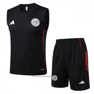 Tracksuit Ajax Without Sleeves 2025-2026 Black
