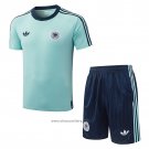Tracksuit Germany Short Sleeve 2026-2027 Green - Shorts
