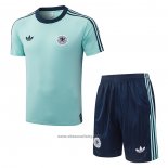 Tracksuit Germany Short Sleeve 2026-2027 Green - Shorts