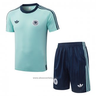 Tracksuit Germany Short Sleeve 2026-2027 Green - Shorts