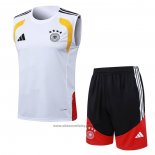Tracksuit Germany Without Sleeves 2025-2026 White