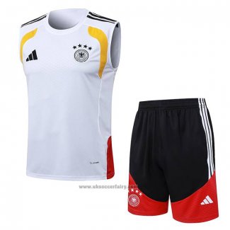 Tracksuit Germany Without Sleeves 2025-2026 White