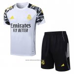 Tracksuit Real Madrid Short Sleeve 2025-2026 White - Shorts