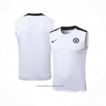 Training Shirt Chelsea Without Sleeves 2025-2026 White