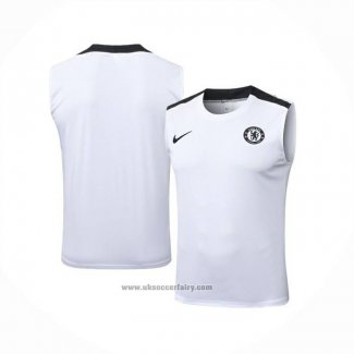 Training Shirt Chelsea Without Sleeves 2025-2026 White