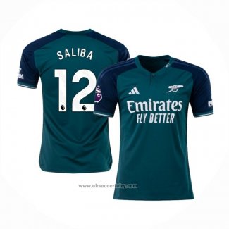 Arsenal Player Saliba Third Shirt 2023-2024