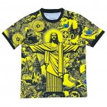 Brazil Jesus Shirt 2024-2025 Yellow