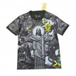 Brazil Jesus Shirt 2024-2025 Black
