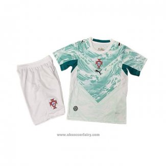 Portugal Away Shirt Kids 2026