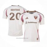 Dc United Player Christian Benteke Away Shirt 2025
