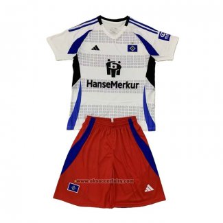 Hamburger Home Shirt Kids 2024-2025