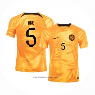 Holland Player Ake Home Shirt 2022