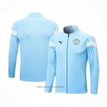 Jacket Manchester City 2022-2023 Light Blue