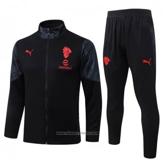 Jacket Tracksuit AC Milan 2025-2026 Black