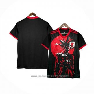 Japan Anime Shirt 2025-2026 Black Red