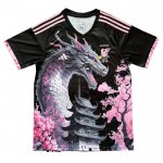 Japan Dragon Shirt 2024-2025 Black and Rosa