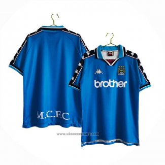 Manchester City Home Shirt Retro 97-98