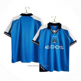 Manchester City Home Shirt Retro 99-01