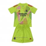 Real Madrid Goalkeeper Shirt Fourth Shirt Kids 2024-2025