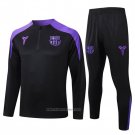 Sweatshirt Tracksuit Barcelona 2025-2026 Black Purple