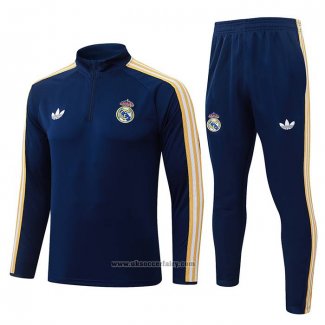 Sweatshirt Tracksuit Real Madrid 2026-2027 Blue