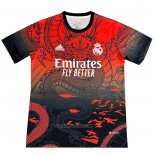 Thailand Real Madrid Dragon Shirt 2024-2025 Red