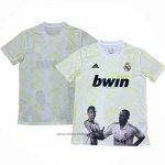 Thailand Real Madrid Special Shirt 2025-2026 White Yellow