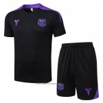 Tracksuit Barcelona Short Sleeve 2025-2026 Black - Shorts